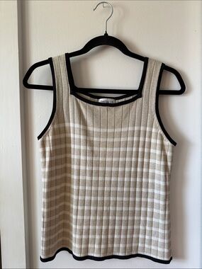 Y2K/90s Stripe Knit Tank
